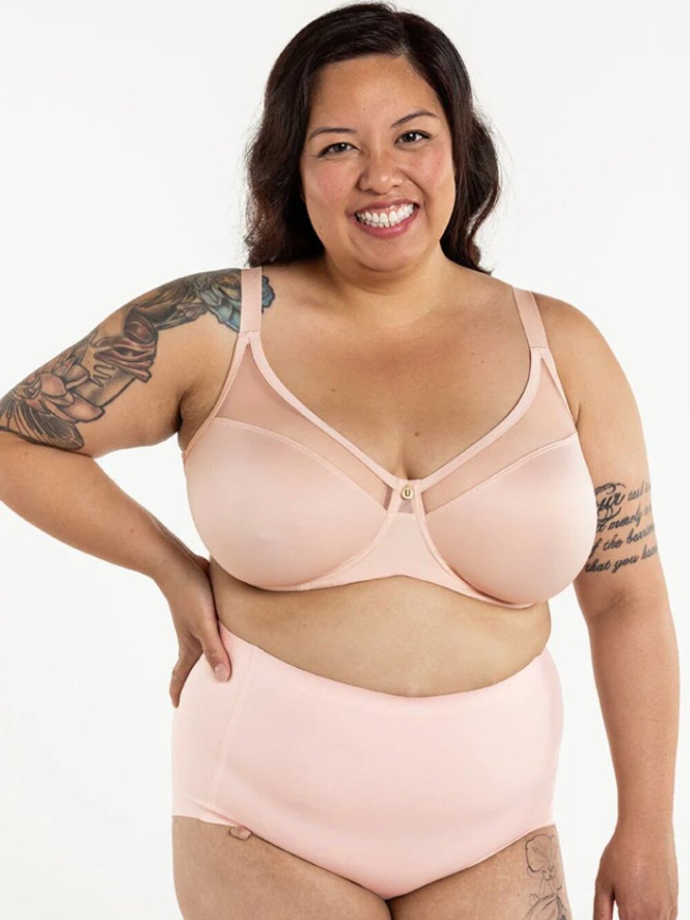 NWT Understance Spacer Air Shea 2.0 FlexWire Unpadded Bra in Soft Pink